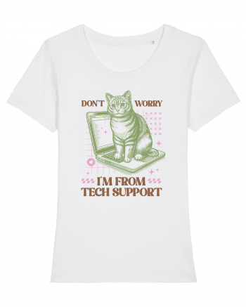 Don't Worry I'm Tech Support White