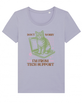 Don't Worry I'm Tech Support Lavender