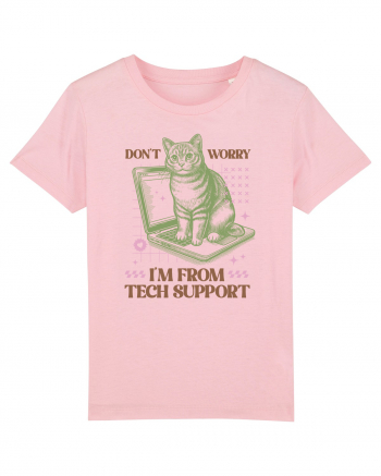Don't Worry I'm Tech Support Cotton Pink