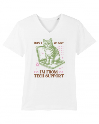 Don't Worry I'm Tech Support White