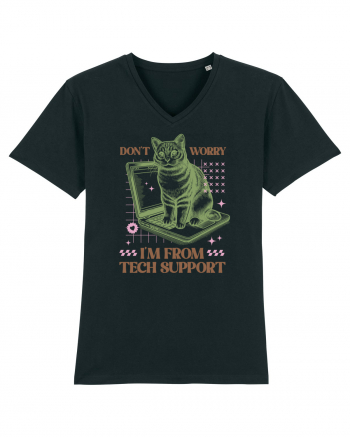 Don't Worry I'm Tech Support Black