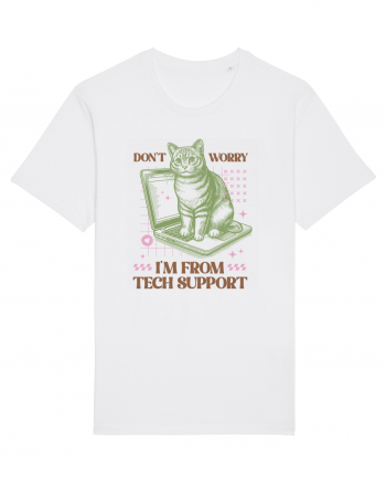 Don't Worry I'm Tech Support White