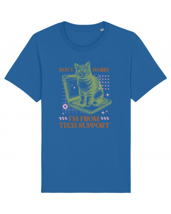 Don't Worry I'm Tech Support Royal Blue