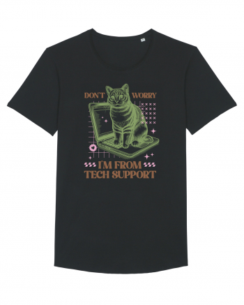 Don't Worry I'm Tech Support Black