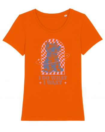 I Do What I Want Bright Orange