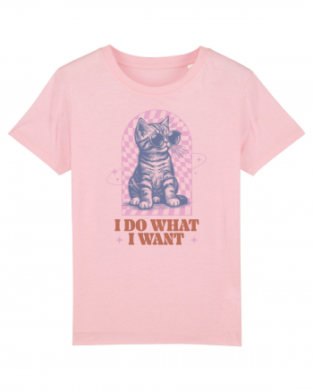 I Do What I Want Cotton Pink