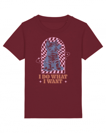 I Do What I Want Burgundy