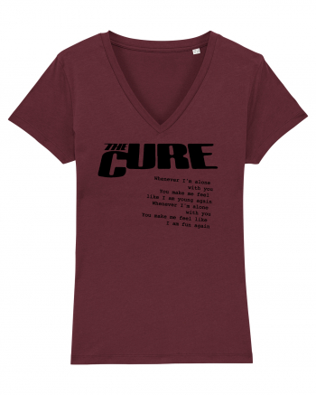 The Cure - black Burgundy