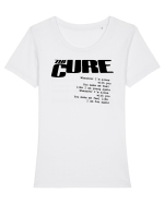 The Cure - black Tricou mânecă scurtă guler larg fitted Damă Expresser
