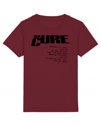 The Cure - black Burgundy