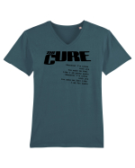 The Cure - black Tricou mânecă scurtă guler V Bărbat Presenter
