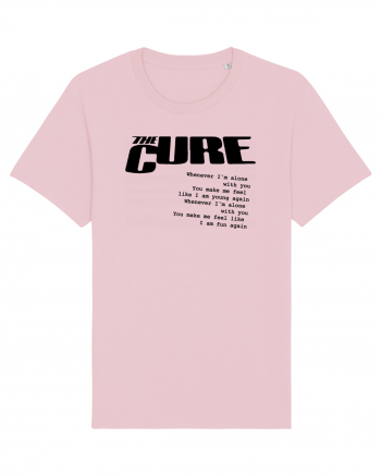 The Cure - black Cotton Pink