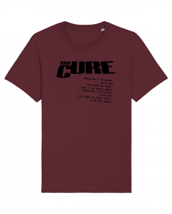 The Cure - black Burgundy