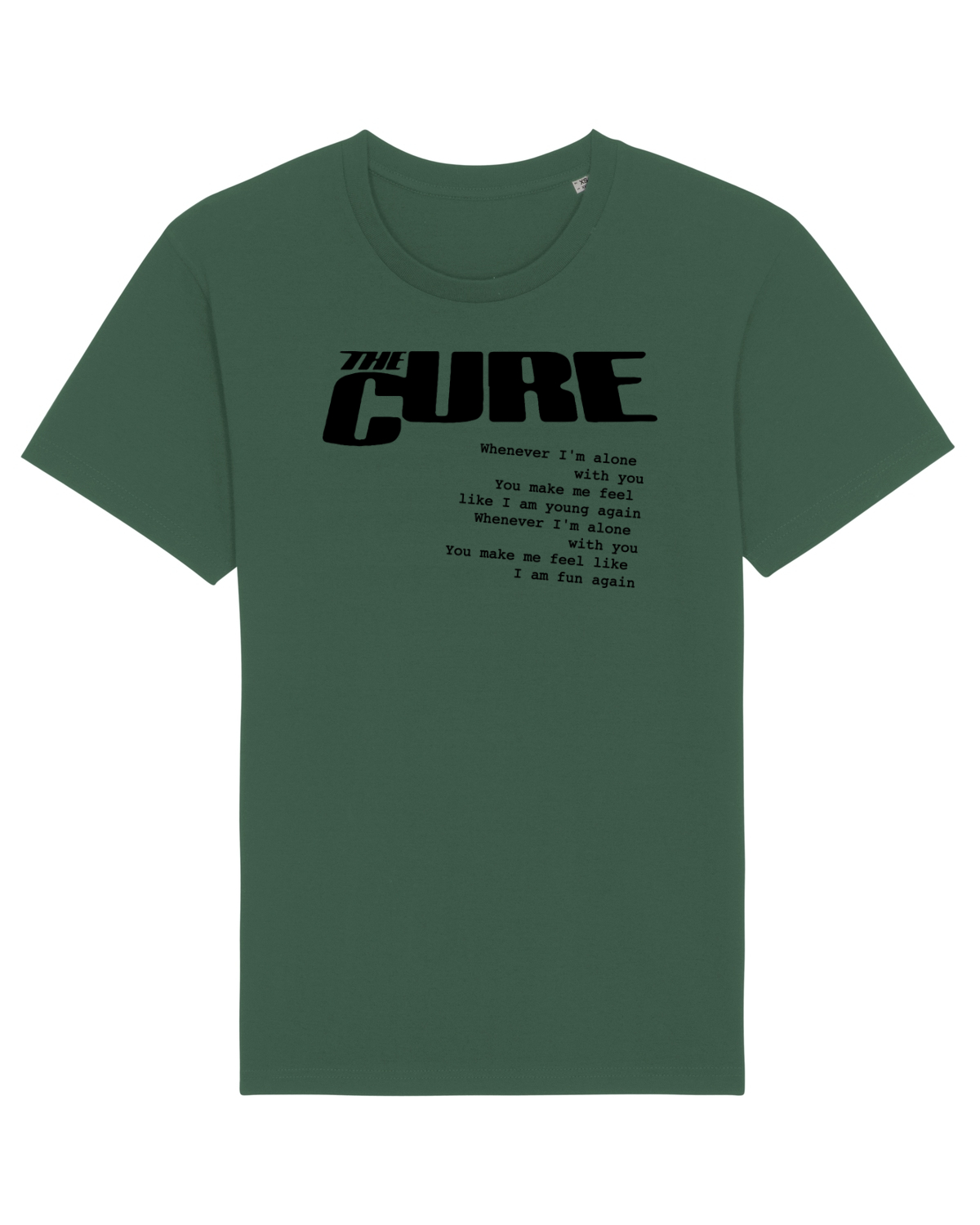 Tricou mânecă scurtă Unisex Rocker Bottle Green
