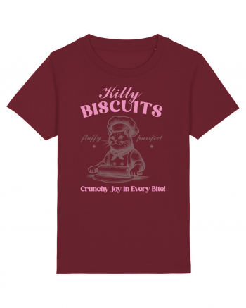Kitty Biscuits Burgundy