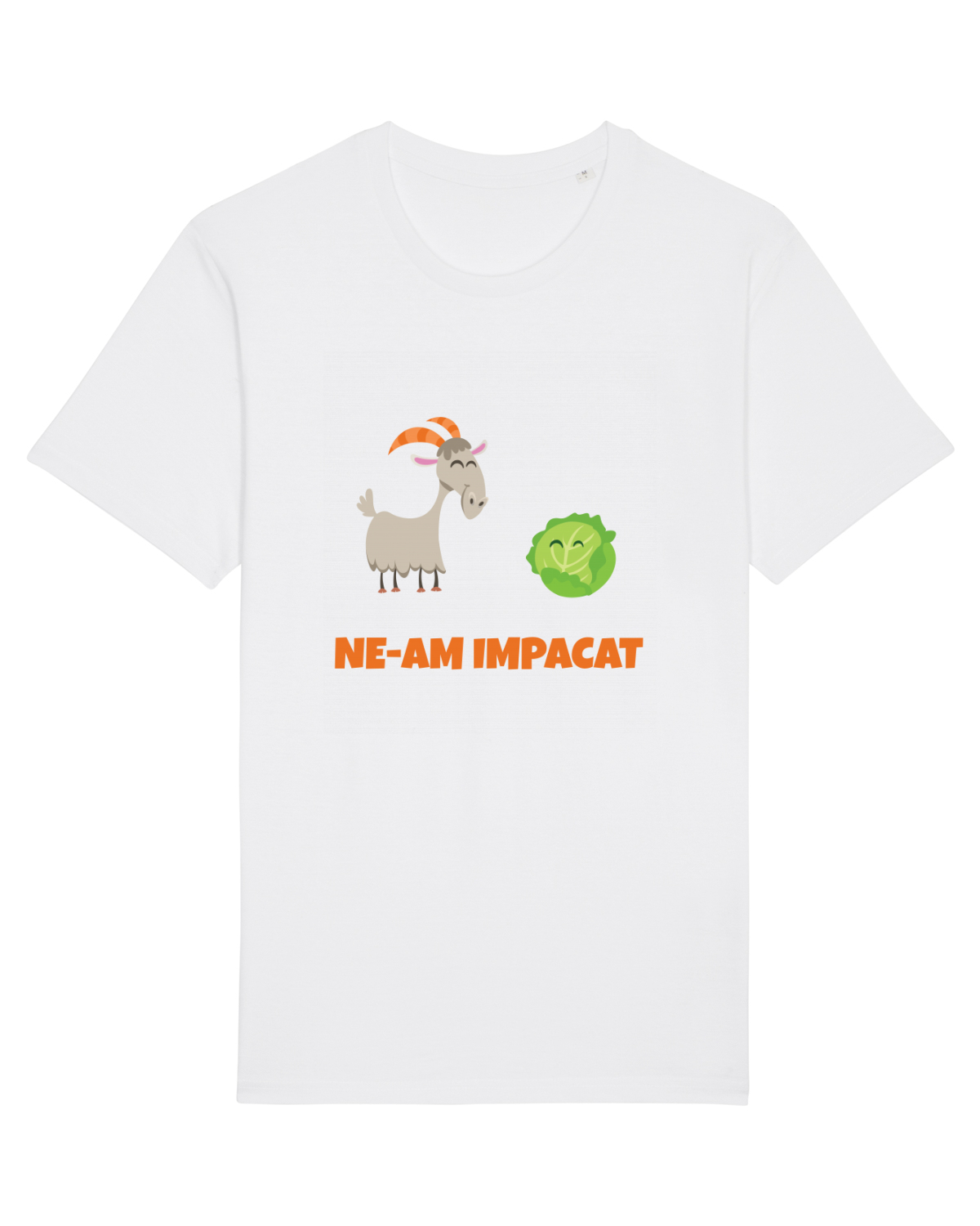 Tricou mânecă scurtă Unisex Rocker White
