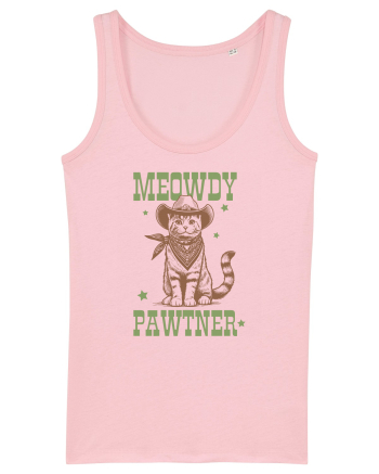 Meowdy Pawtner Cotton Pink