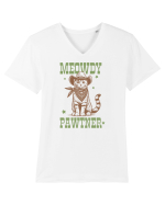 Meowdy Pawtner Tricou mânecă scurtă guler V Bărbat Presenter