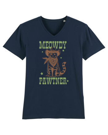 Meowdy Pawtner French Navy