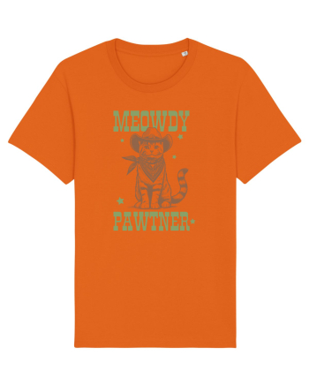 Meowdy Pawtner Bright Orange