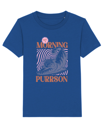 Not A Morning Purrson Majorelle Blue