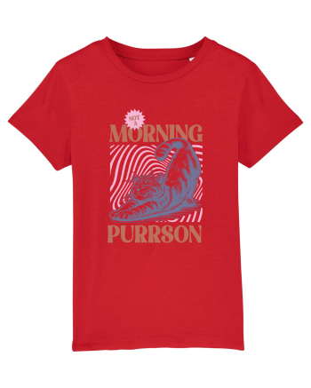 Not A Morning Purrson Red