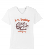 Not Today Or Any Day Tricou mânecă scurtă guler V Bărbat Presenter