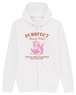 Purrfect Book Club Hanorac cu fermoar Unisex Connector