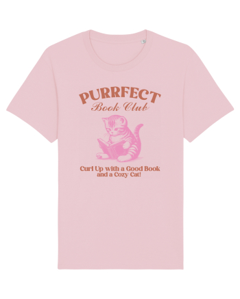 Purrfect Book Club Cotton Pink