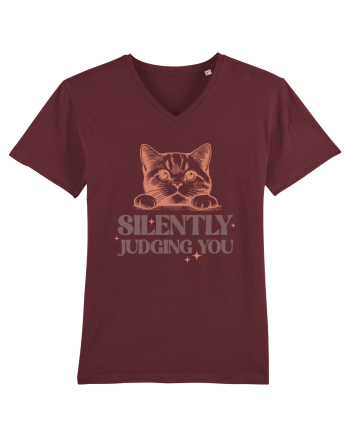 Silently Judging You Burgundy