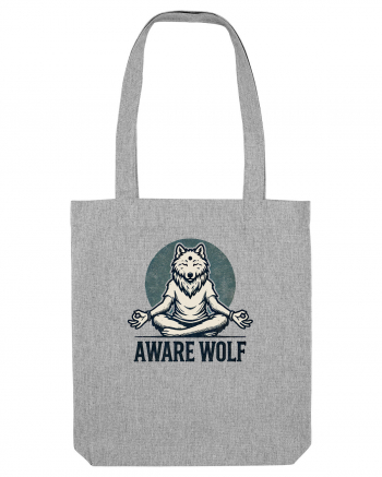 Aware wolf Heather Grey