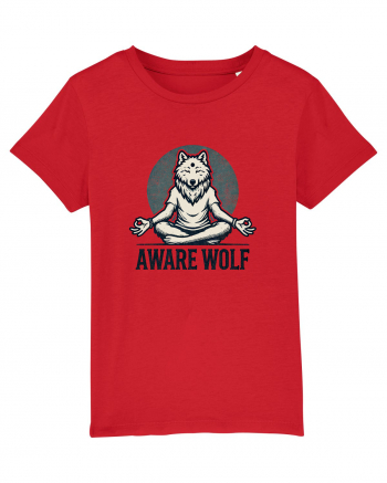 Aware wolf Red