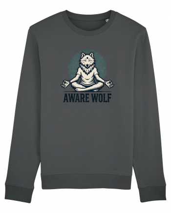 Aware wolf Bluză mânecă lungă Unisex Rise
