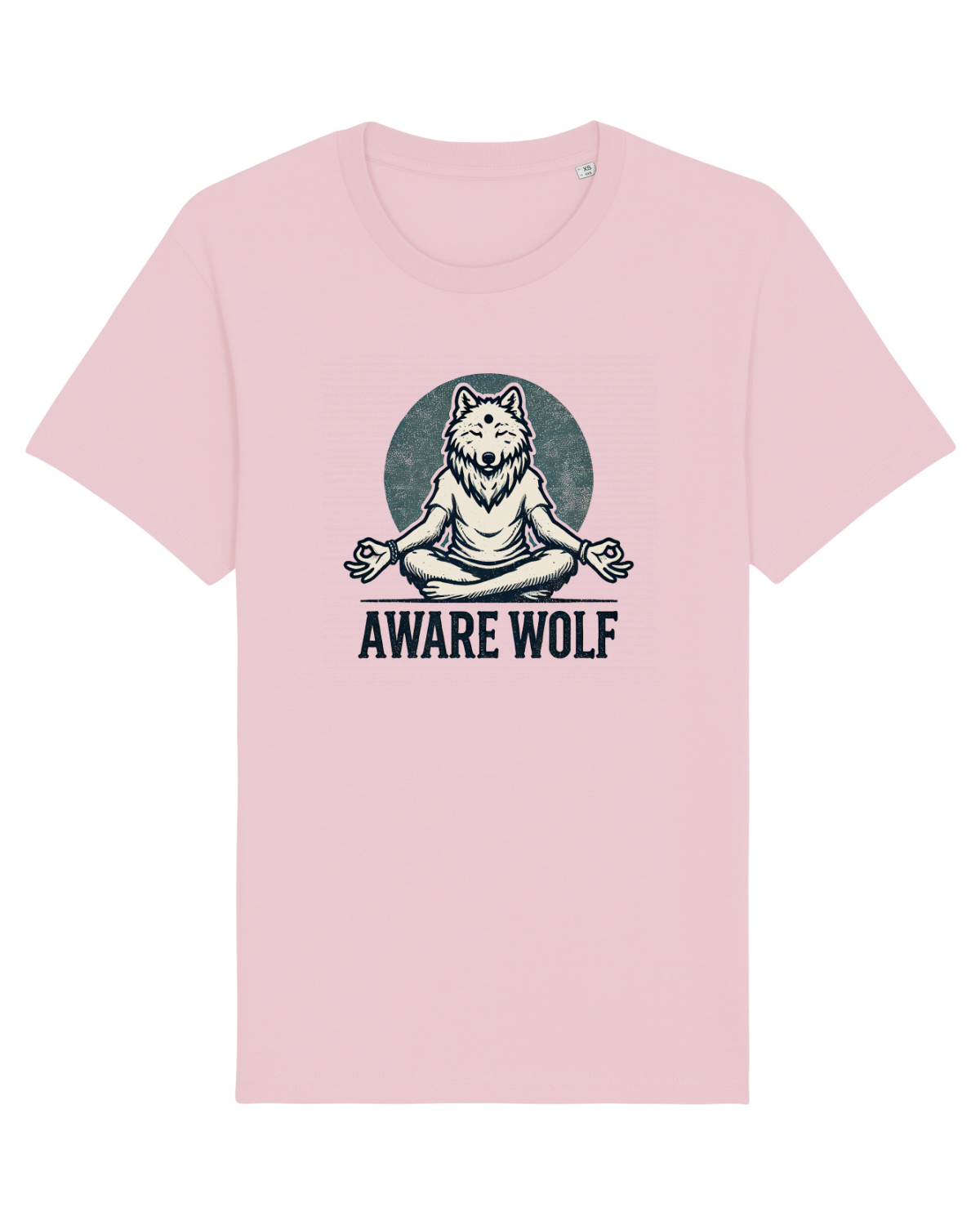 Tricou mânecă scurtă Unisex Rocker Cotton Pink
