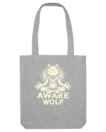 Aware wolf Heather Grey