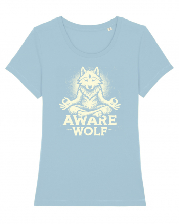 Aware wolf Sky Blue