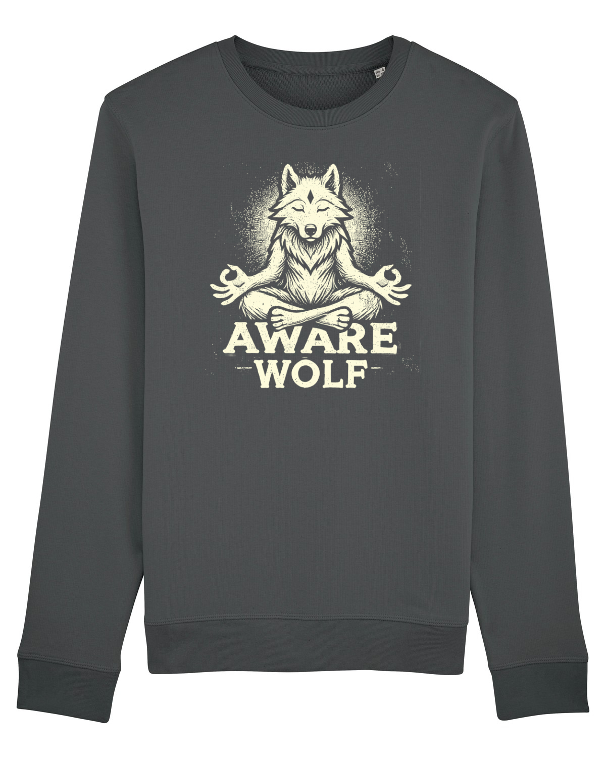 Bluză mânecă lungă Unisex Rise Anthracite