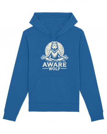 Aware wolf Royal Blue