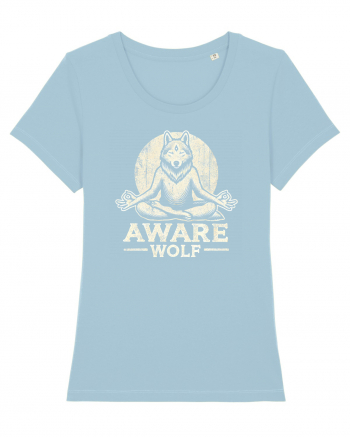Aware wolf Sky Blue