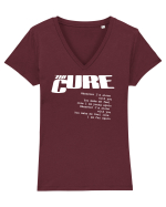 The Cure - white Tricou mânecă scurtă guler V Damă Evoker