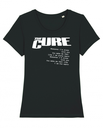 The Cure - white Black