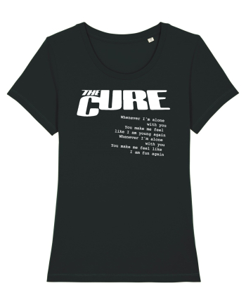 The Cure - white Black