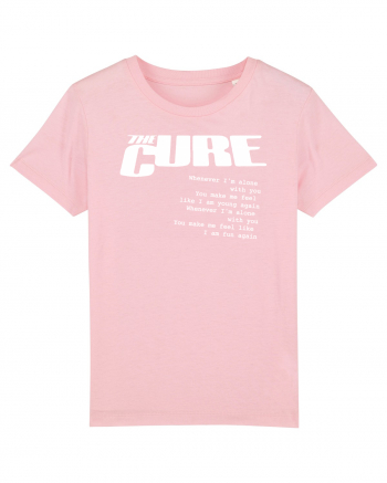 The Cure - white Cotton Pink