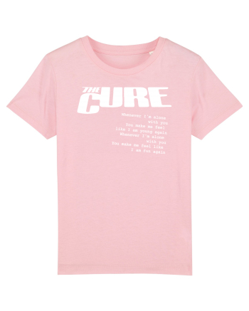 The Cure - white Cotton Pink