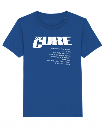 The Cure - white Majorelle Blue