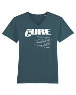 The Cure - white Tricou mânecă scurtă guler V Bărbat Presenter