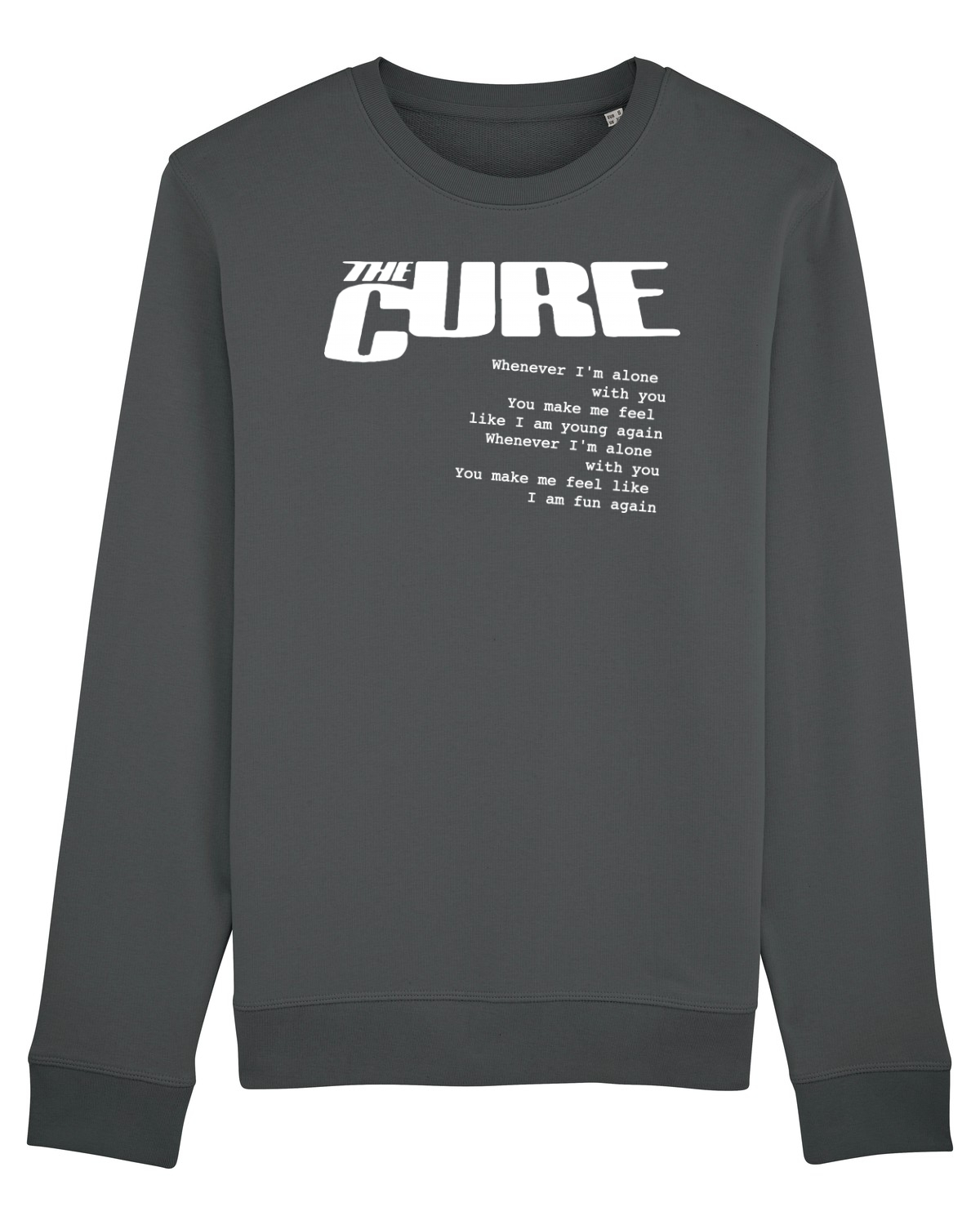 Bluză mânecă lungă Unisex Rise Anthracite