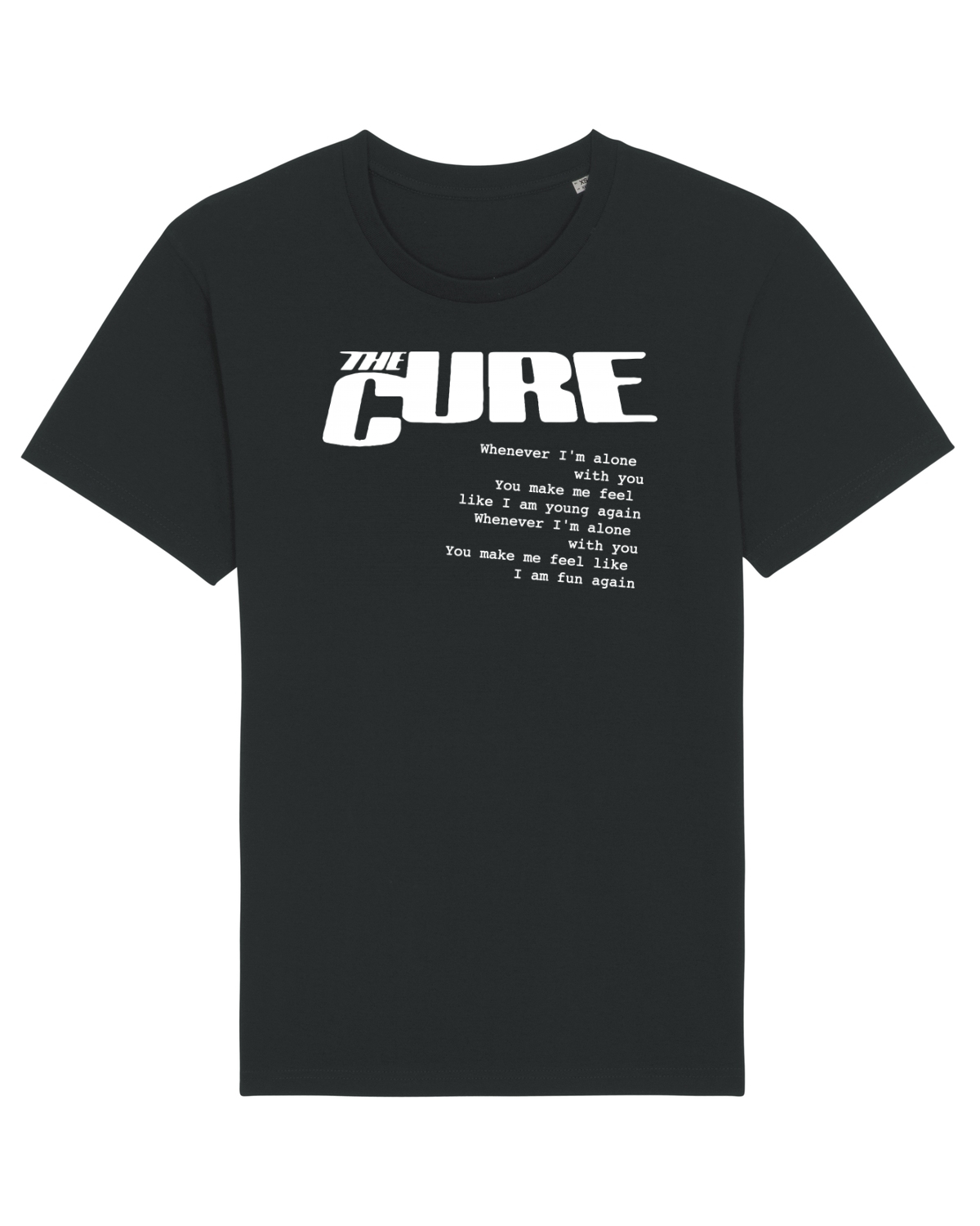 Tricou mânecă scurtă Unisex Rocker Black