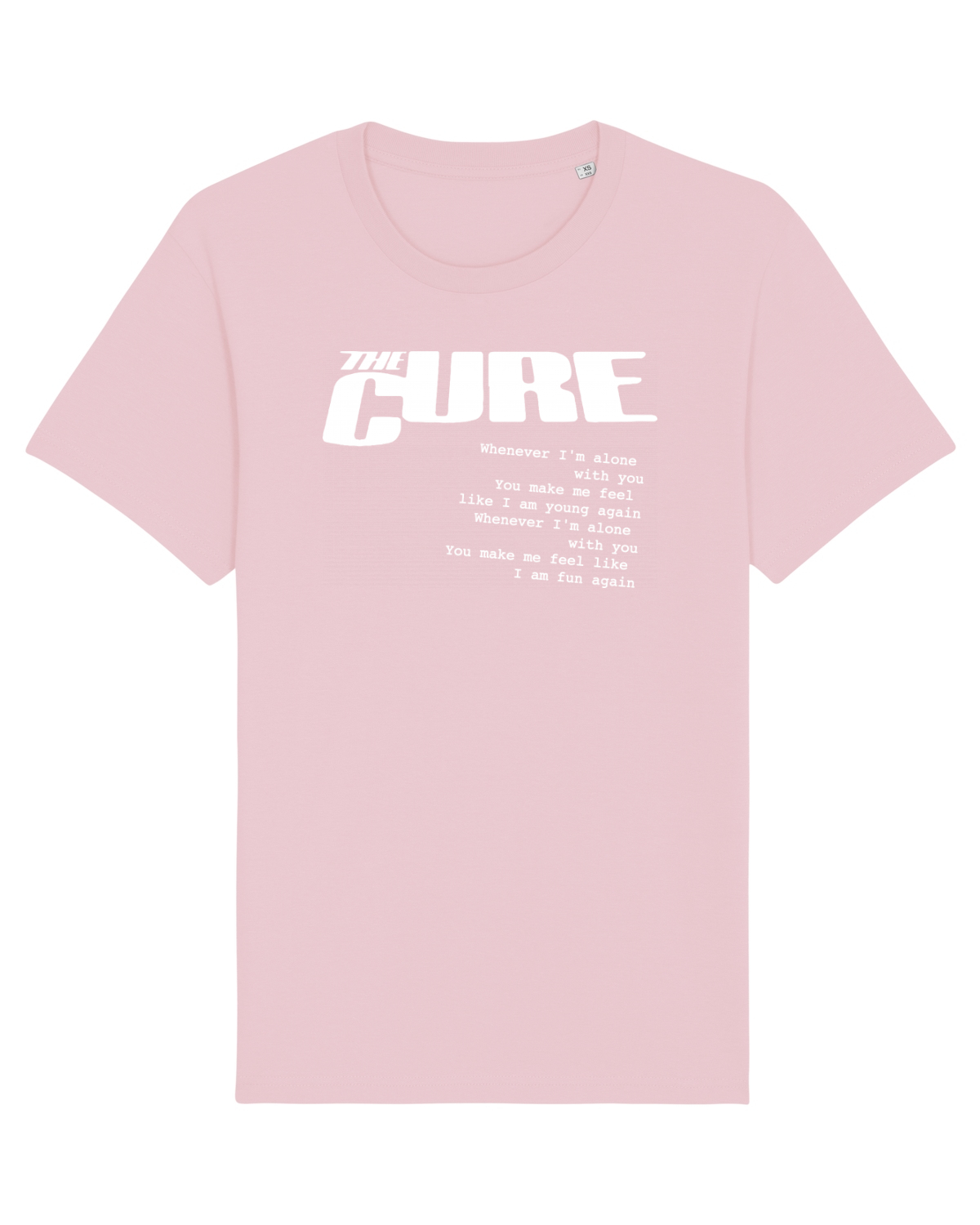 Tricou mânecă scurtă Unisex Rocker Cotton Pink