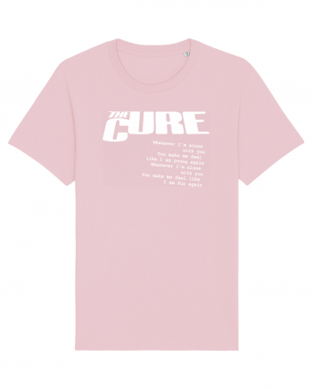 The Cure - white Cotton Pink